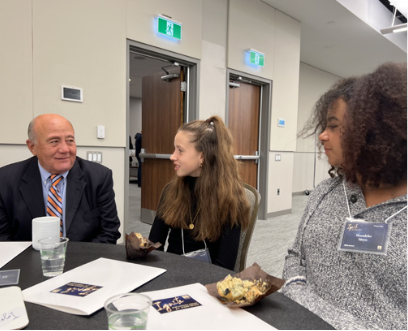 People at Table Close